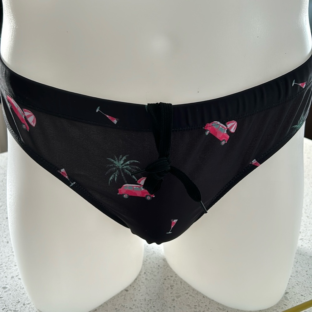 Men’s pattern swim brief
